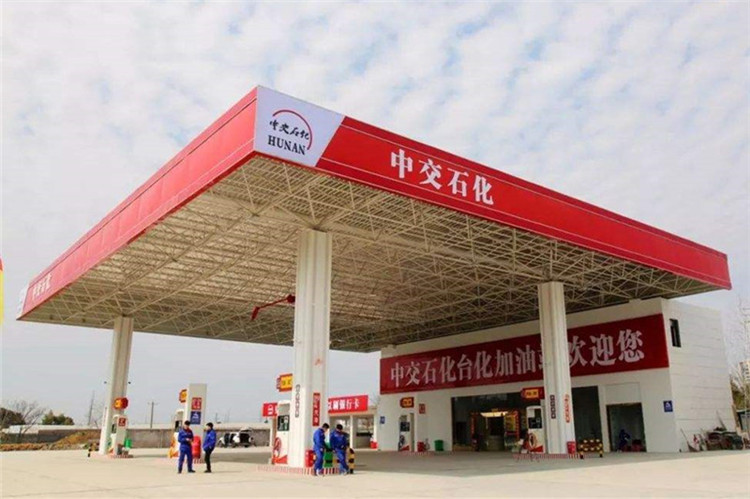 遵义加油站钢结构网架案例6